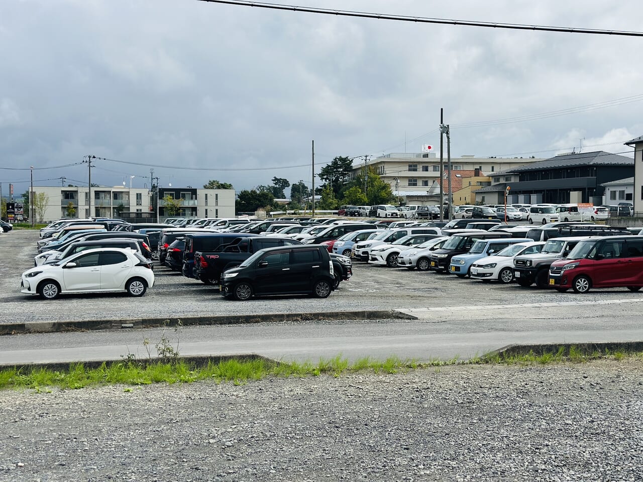 今日はとても混雑しそうだ